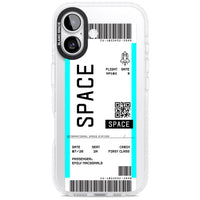 Personalised Space Travel Ticket