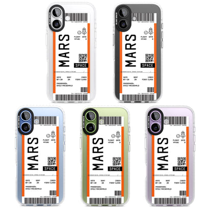 Personalised Mars Travel Ticket