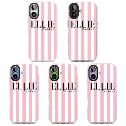 Personalised Pink Stripes