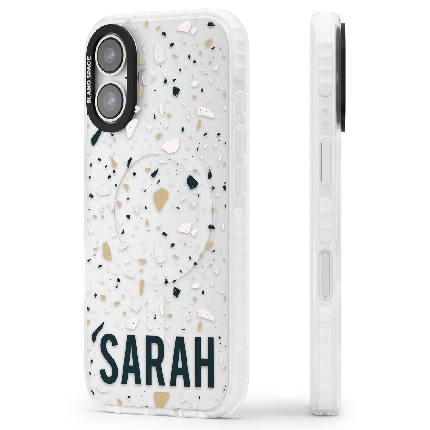 Personalised Terrazzo Blue, Pink, Brown