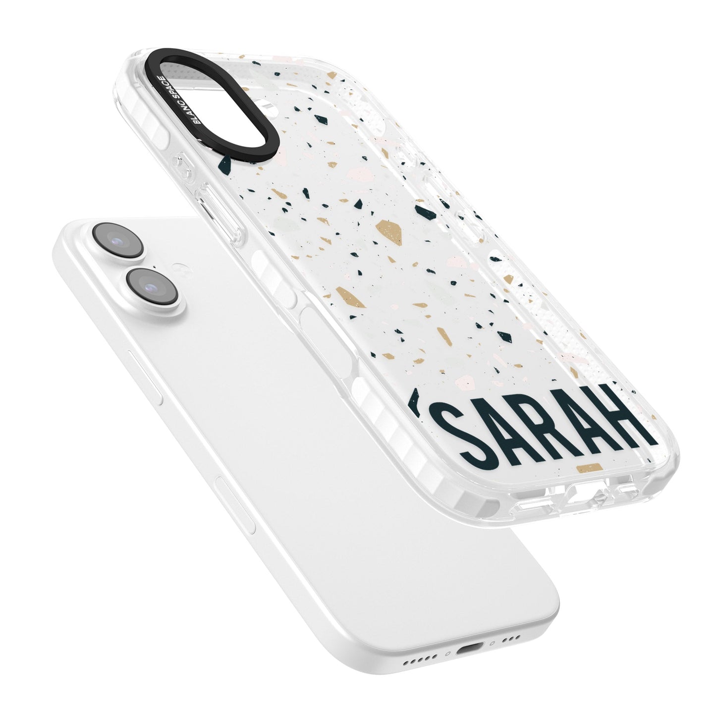 Personalised Terrazzo Blue, Pink, Brown