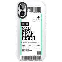 Personalised San Francisco Boarding Pass