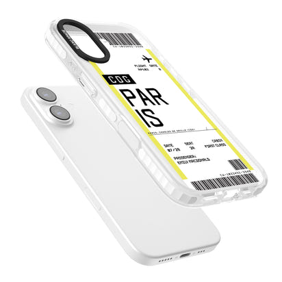 Personalised Paris Boarding Pass