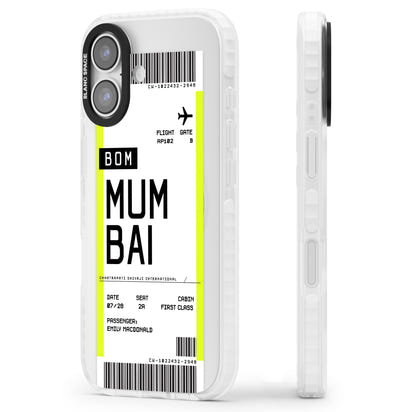 Personalised Mumbai Boarding Pass