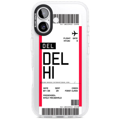 Personalised Delhi Boarding Pass
