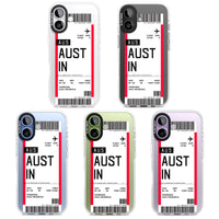 Personalised Austin Boarding Pass