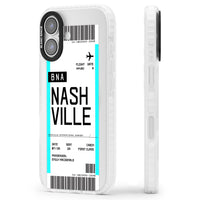 Carte d'embarquement personnalisée pour Nashville