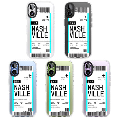 Carte d'embarquement personnalisée pour Nashville