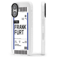 Personalised Frankfurt Boarding Pass