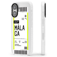 Personalised Málaga Boarding Pass