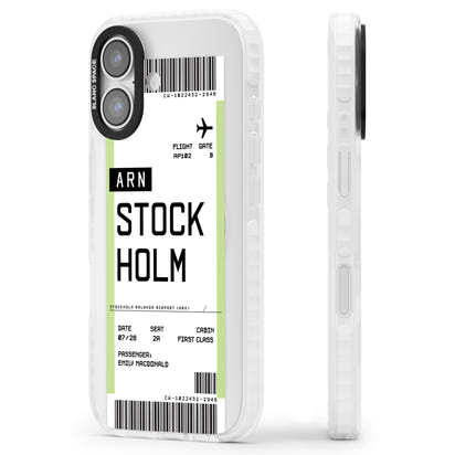 Personalised Stockholm Boarding Pass