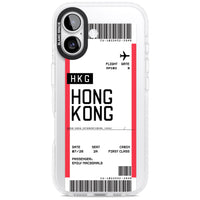 Personalised Hong Kong Boarding Pass