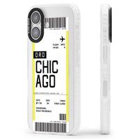 Personalised Chicago Boarding Pass