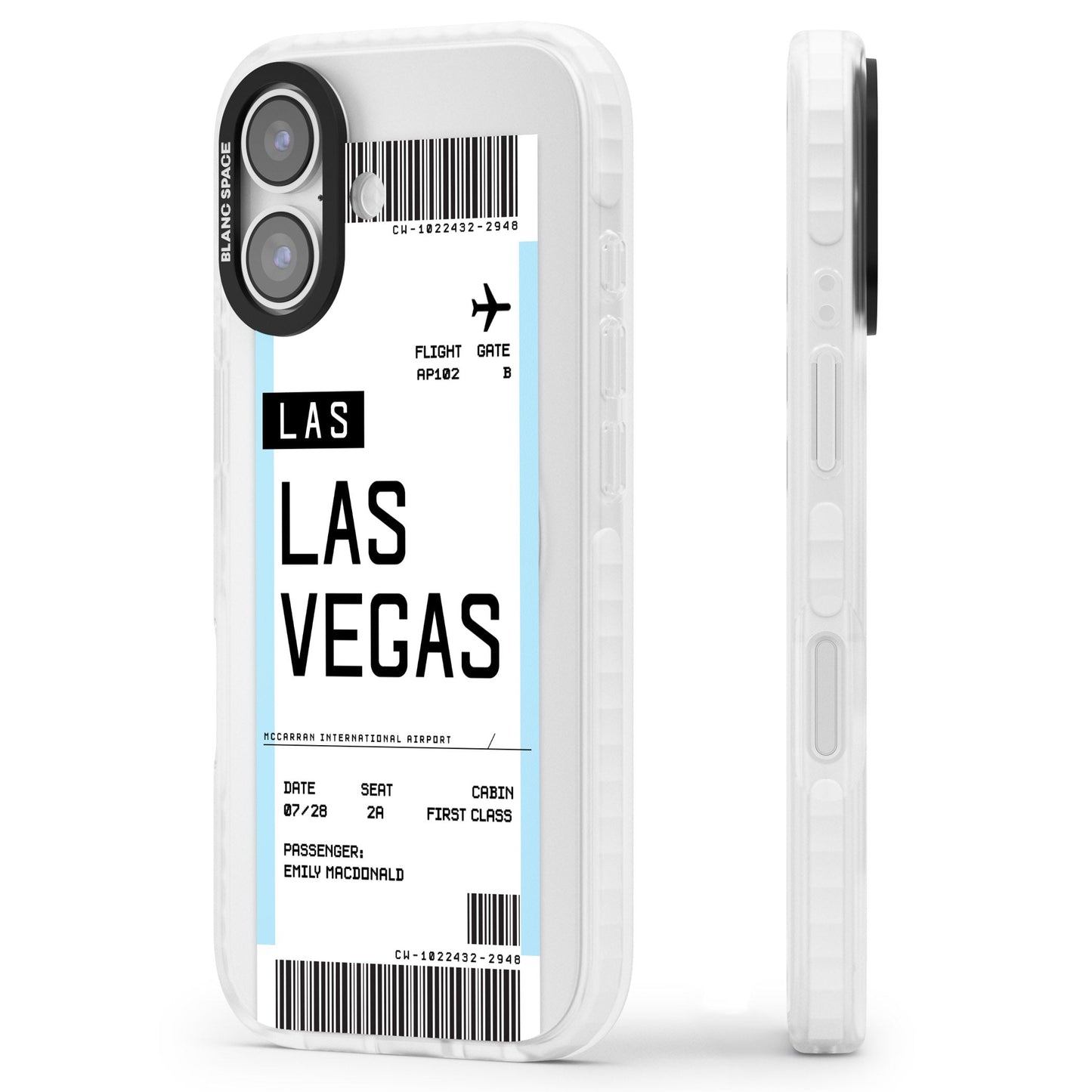 Personalised Las Vegas Boarding Pass