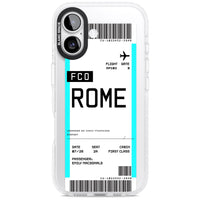 Personalised Rome Boarding Pass