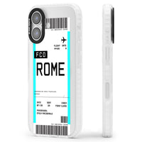 Personalised Rome Boarding Pass