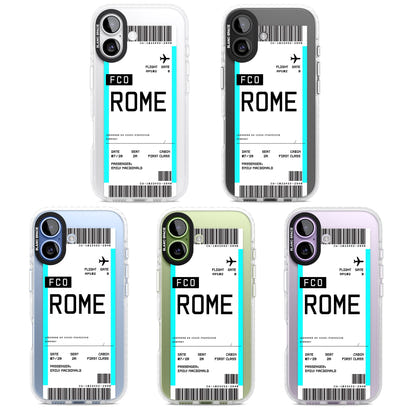Personalised Rome Boarding Pass