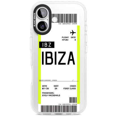 Personalised Ibiza Boarding Pass