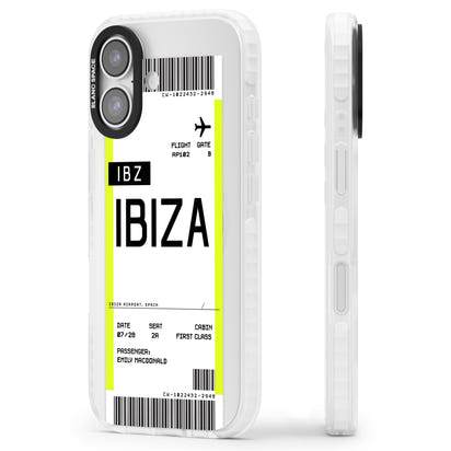 Personalised Ibiza Boarding Pass
