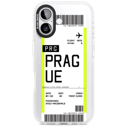 Personalised Prague Boarding Pass
