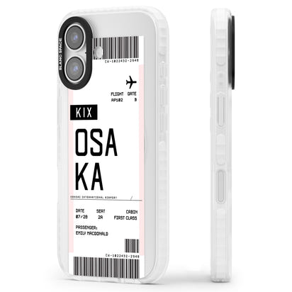 Personalised Osaka Boarding Pass