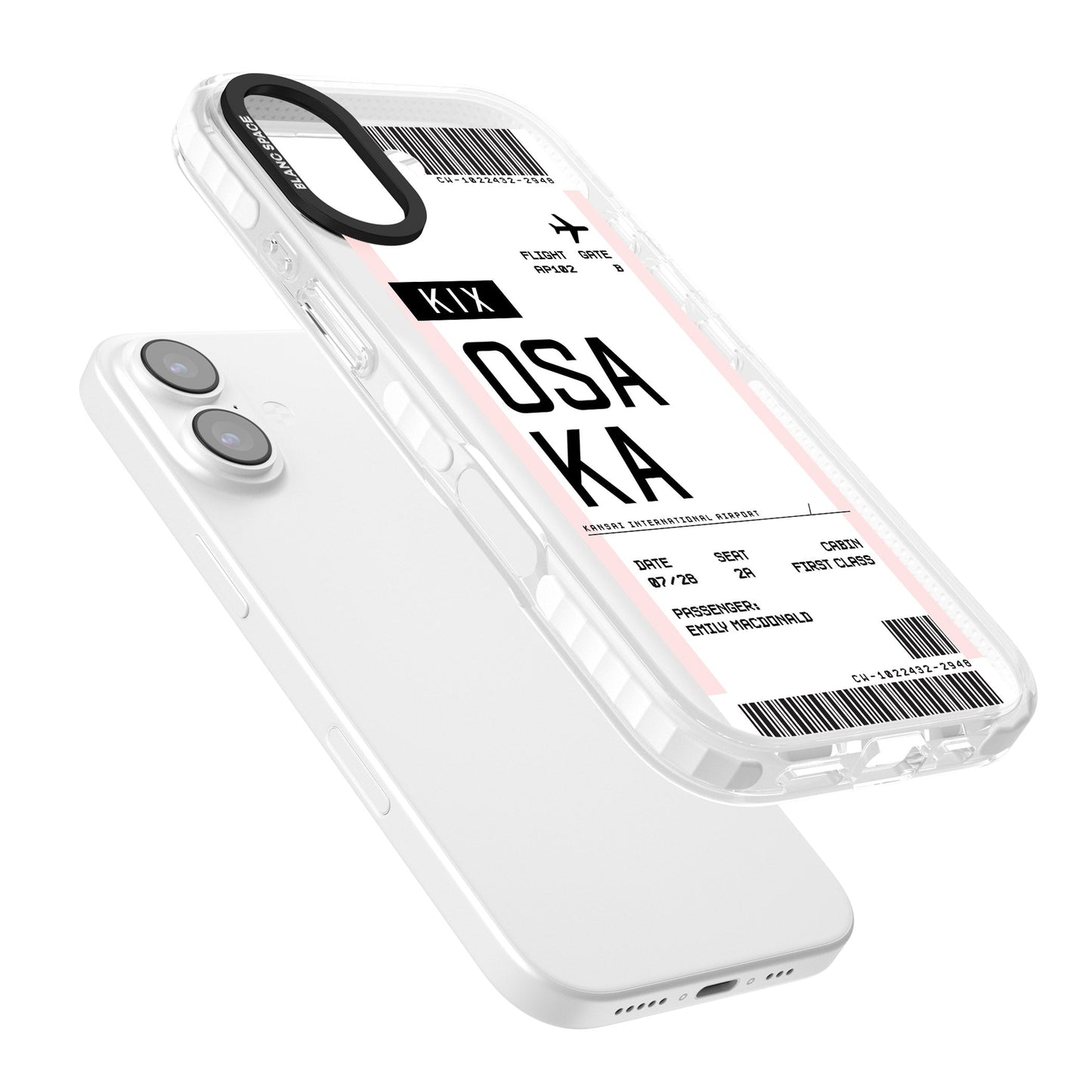 Personalised Osaka Boarding Pass