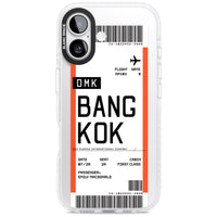 Personalised Bangkok Boarding Pass