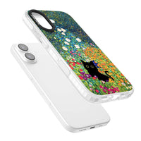 Cat in Klimt's Garden