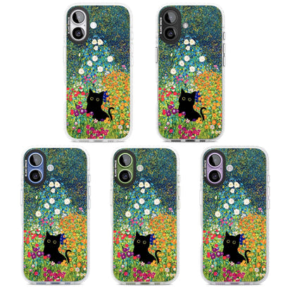 Cat in Klimt's Garden