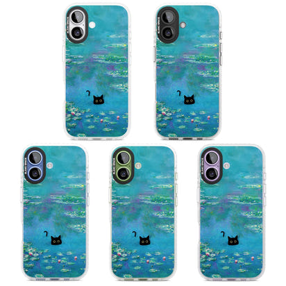 Cat in Monet's Water Lillies