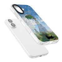 Cat with Monet's Parasol Lady