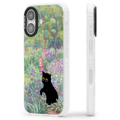 Cat in Monet's Giverny Garden