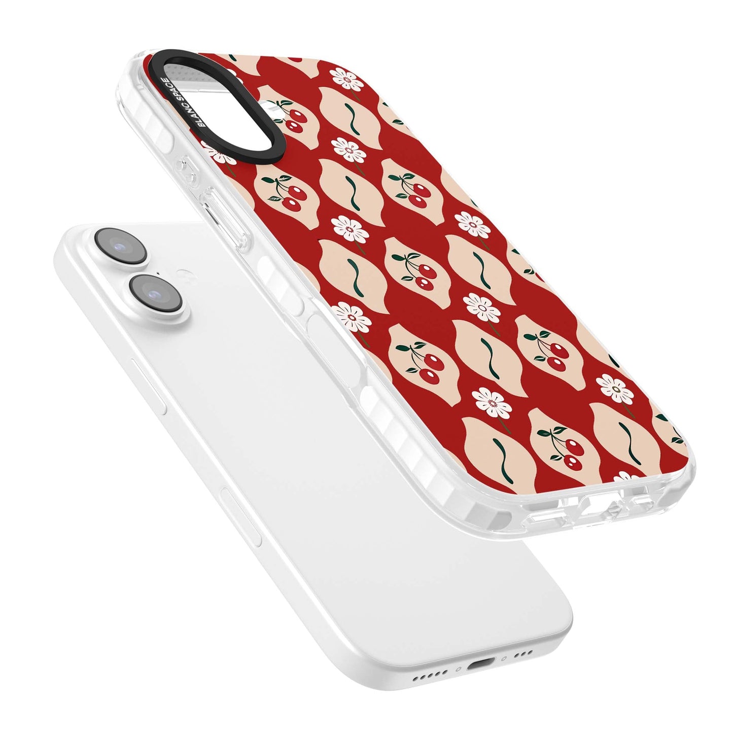 Vintage Cherry Diamond Pattern