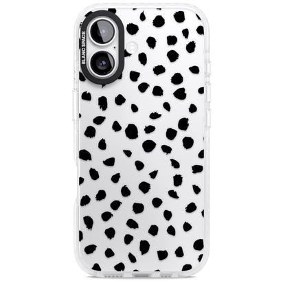 Black Dalmatian Polka Dot