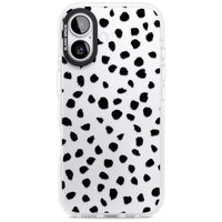 Black Dalmatian Polka Dot