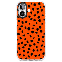 Fetter roter Punktdruck