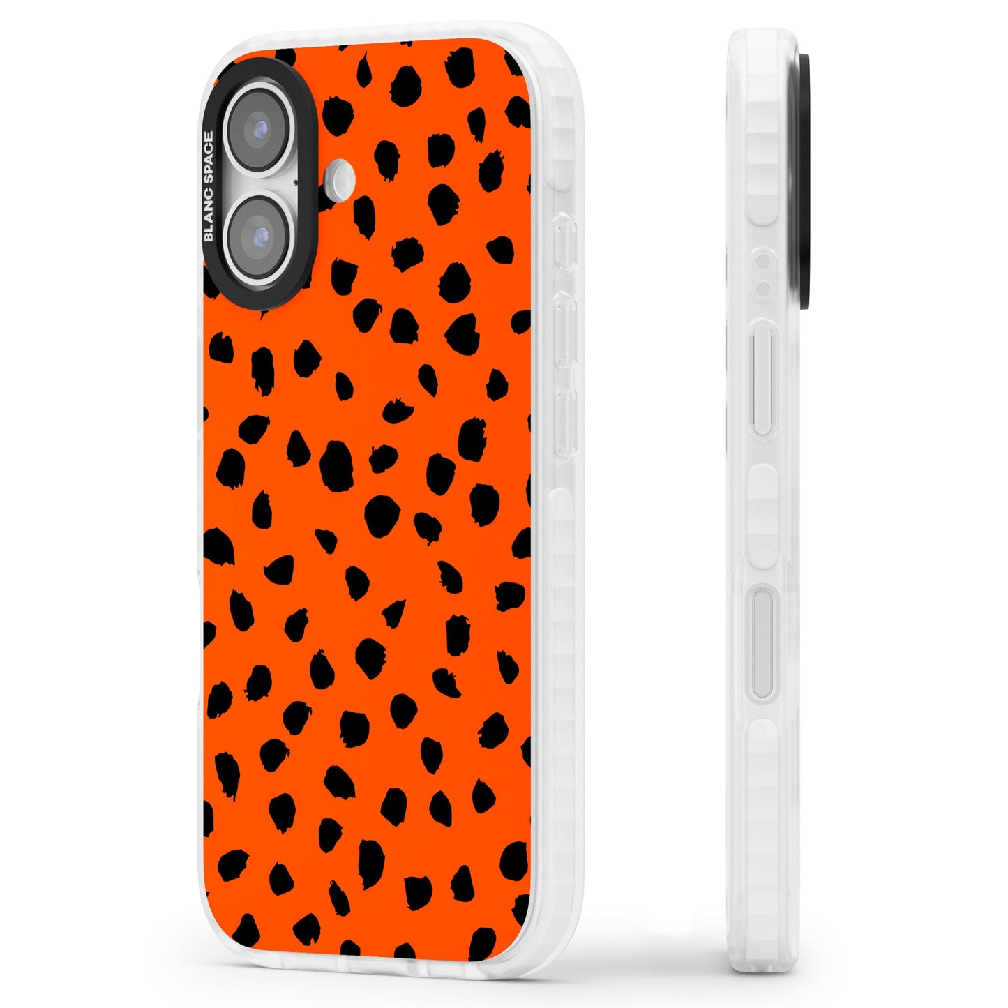 Fetter roter Punktdruck