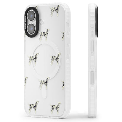 Motif de chien dalmatien