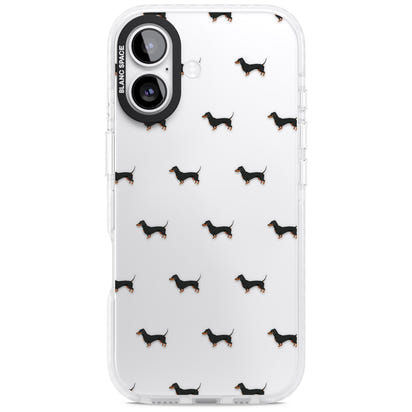 Dachshund Pattern Clear
