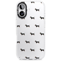 Dachshund Pattern Clear