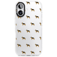 German Shepherd Pattern Clear