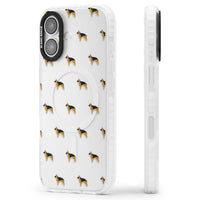 German Shepherd Pattern Clear