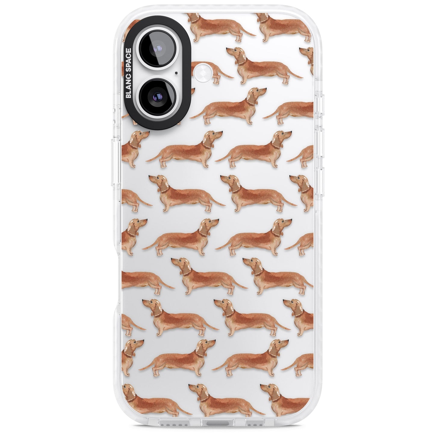 Dachshund Watercolor Dog Pattern