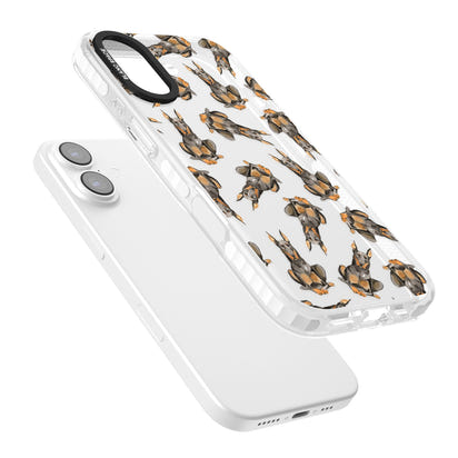 Doberman Watercolor Dog