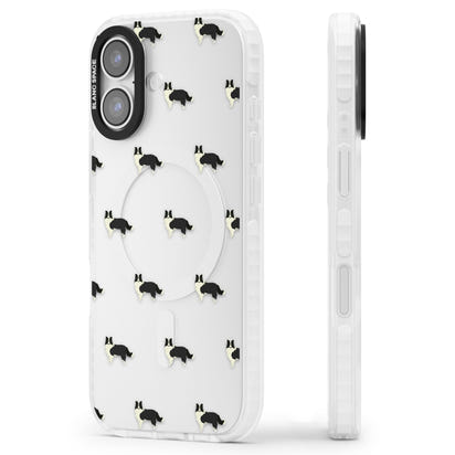 Border Collie Pattern Clear