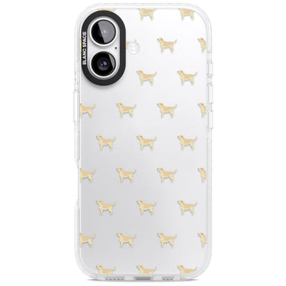 Tan Labrador Dog Pattern