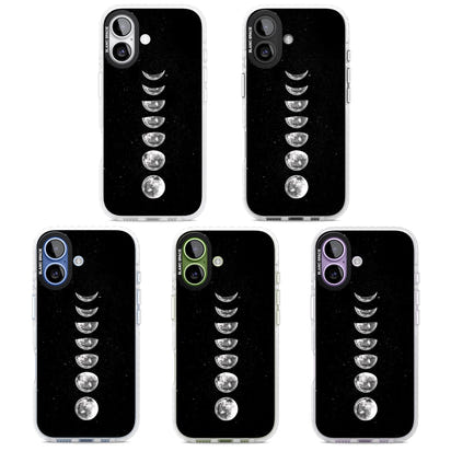 Light Watercolour Moons