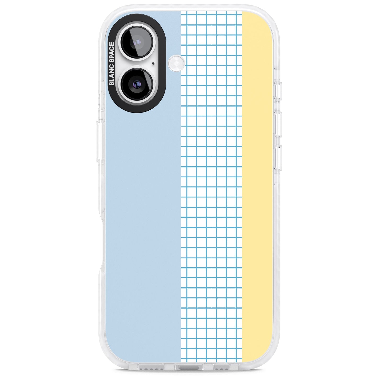 Abstract Grid Blue & Yellow