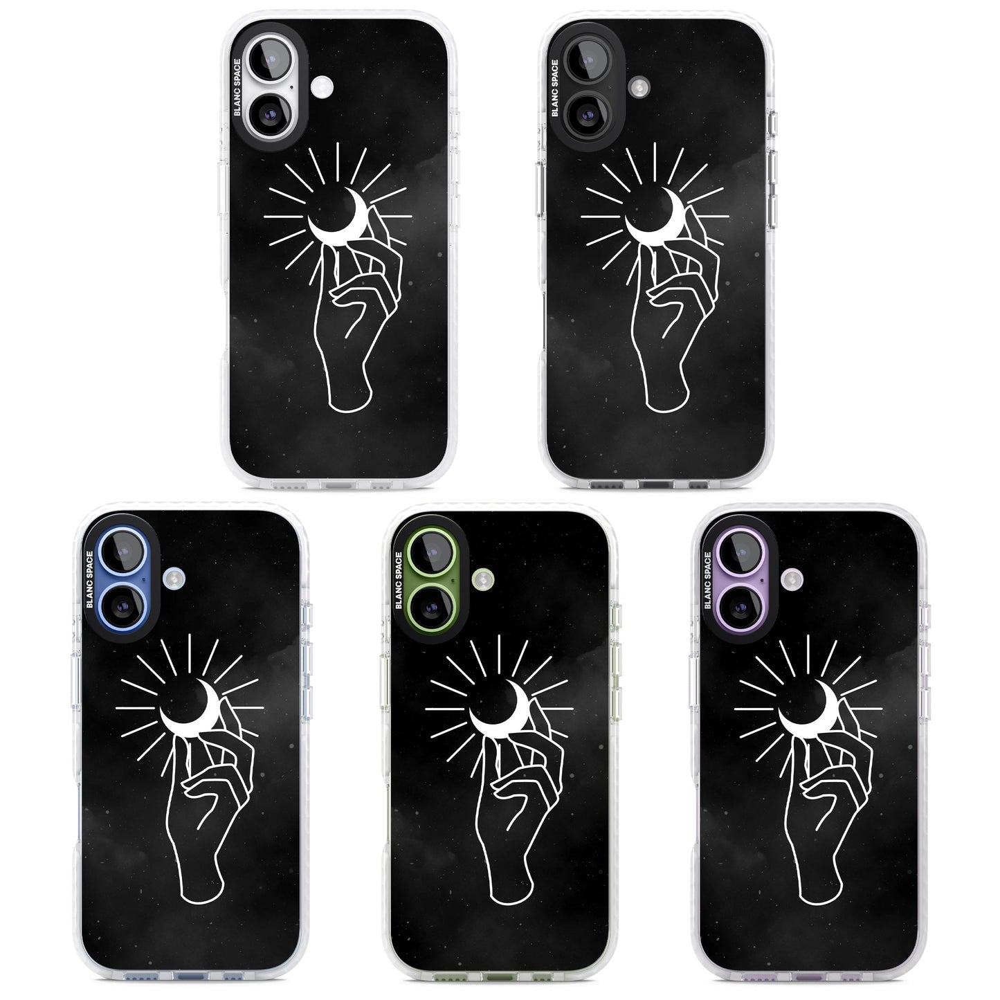 Hand Holding Celestial Moon