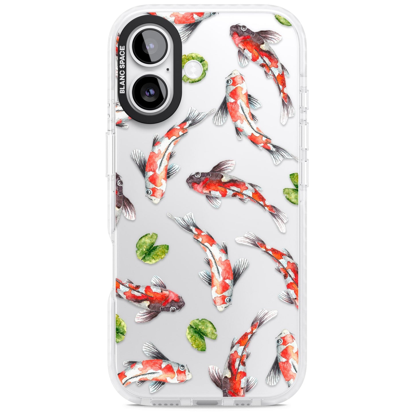 Aquarelle de poissons koi